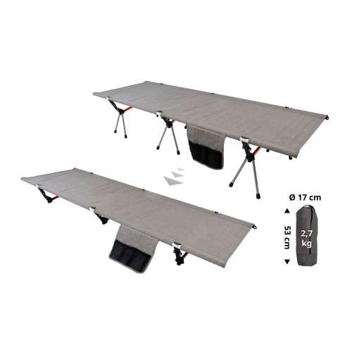 BasicNature Campingbett Lifted