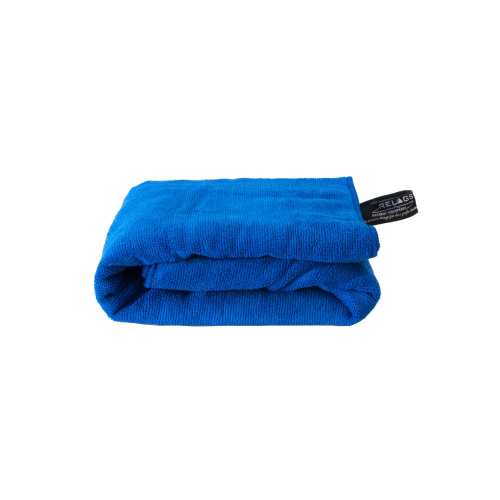 BasicNature Handtuch Terry 85 × 150 cm – Blau