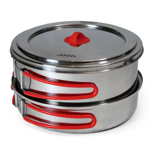 Coghlans Edelstahlkochset Family