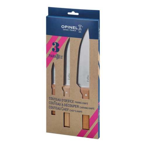 Opinel PARALLELE TRIO Messer-Set