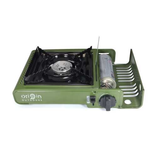 Origin Outdoors Gaskocher CookHeat für Camping und Notfälle
