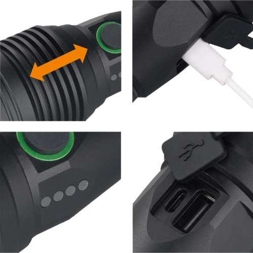 Origin Outdoors LED-Taschenlampe Goliath