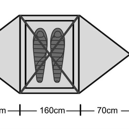 Origin Outdoors Snugly 2 Grundriss