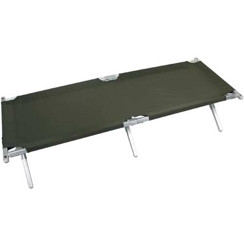 US Feldbett Alu oliv