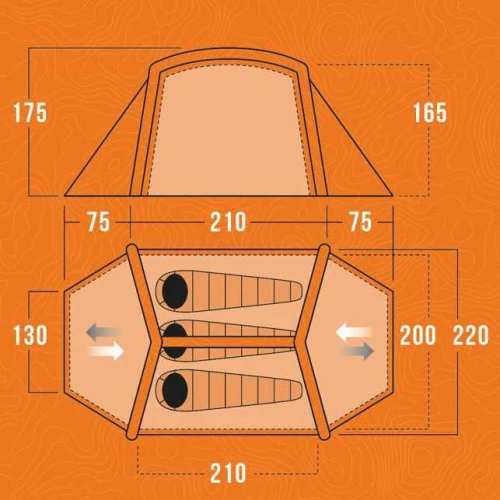 Vango Classic Air 300 Zelt
