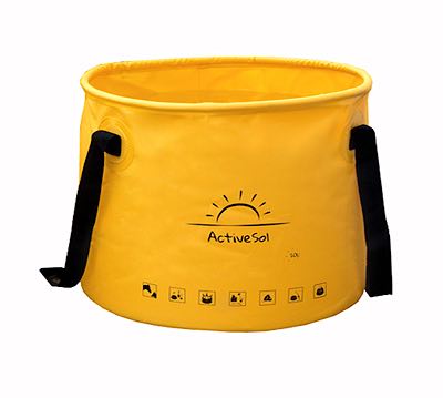 ActiveSol Falteimer - gelb 25 Liter
